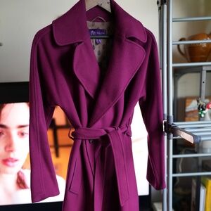 100% wool coat